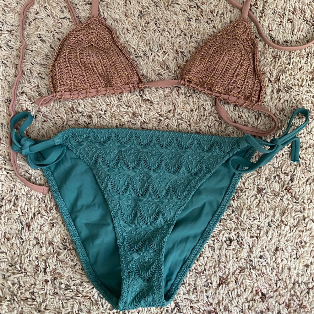 Target Macrome bikini set size small